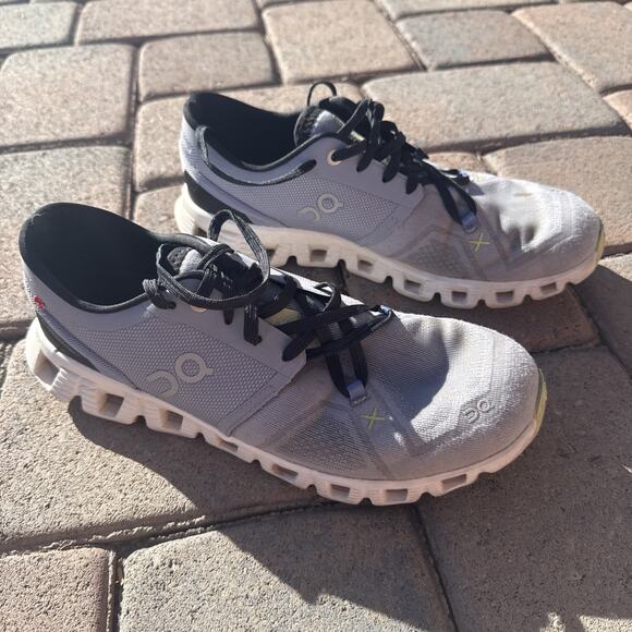 Womens On Cloud X Nimbus/White Running Training Shoes Size 8 - Picture 3 of 10